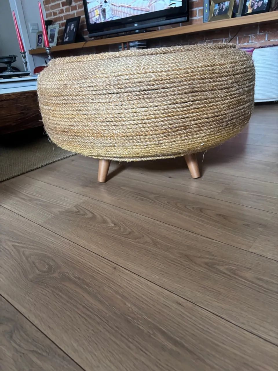 Puff de sisal  - Foto 3