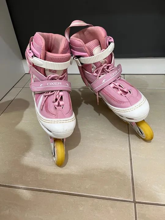 Patins InLine Feminino Ajustável OXER