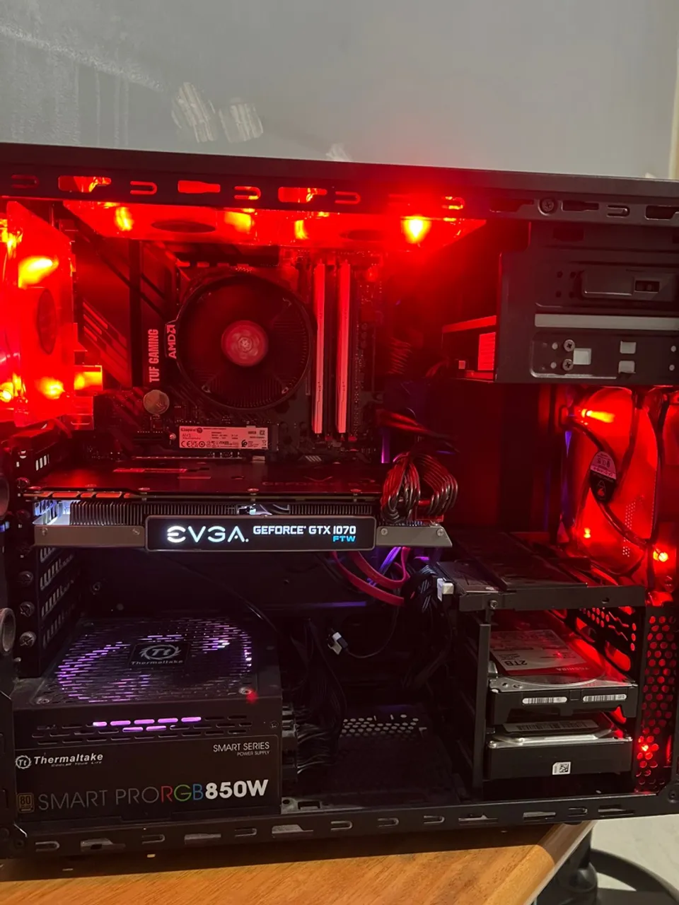 PC GAMER ASUS TUF GAMING B550 M +32GB RAM+ AMD 5600