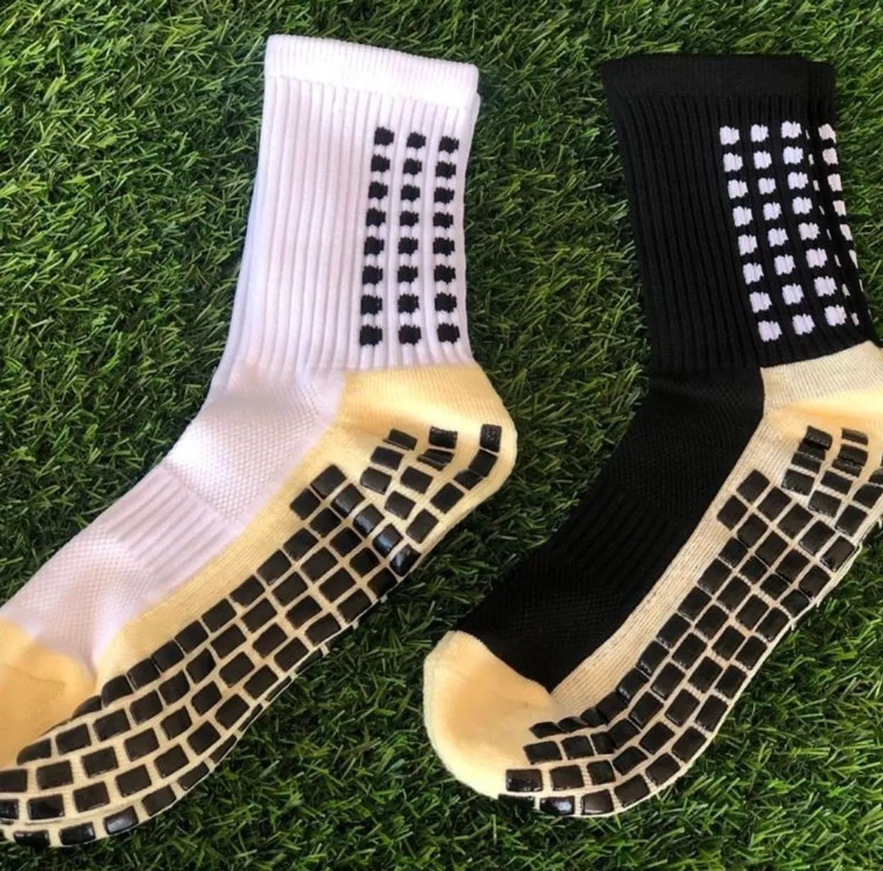 Meias de Futebol com Grip
