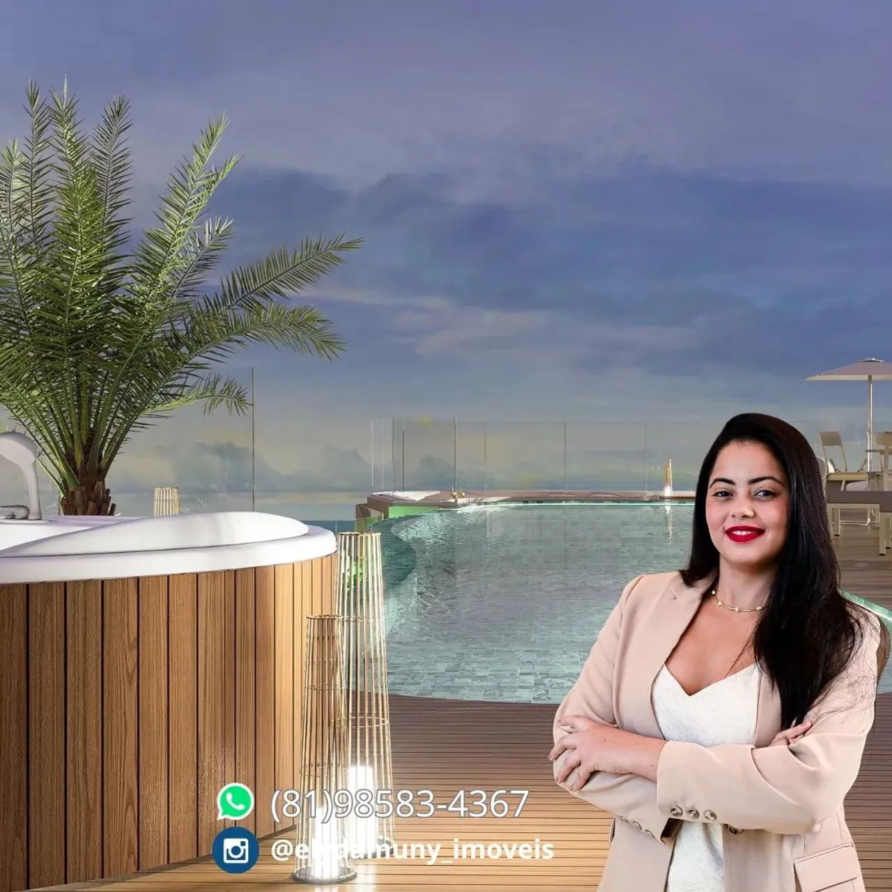Ótimos Flats Studios próximo ao mar em Tamandaré - Foto 5