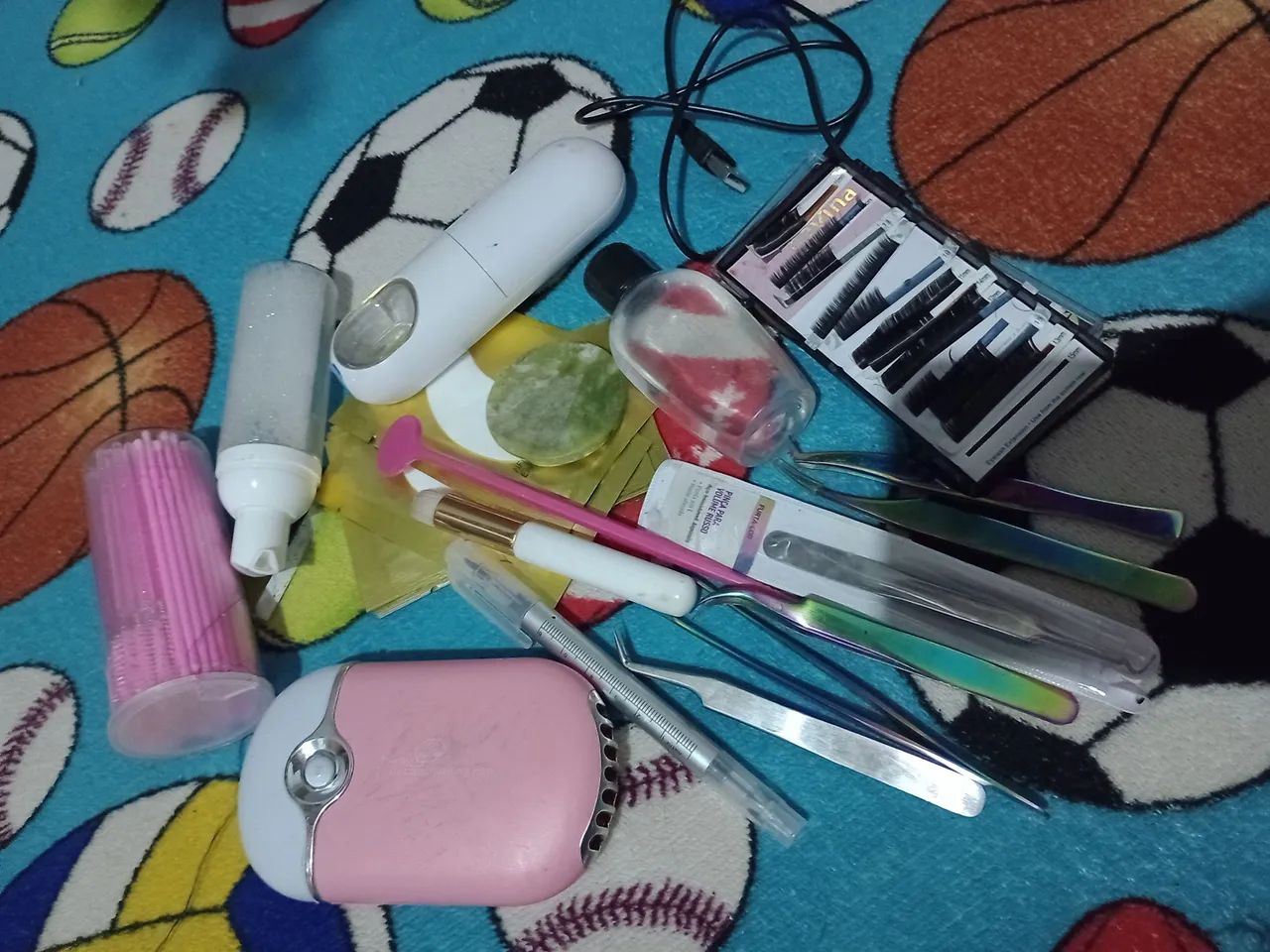 Kit Completo para Alongamento de Cílios