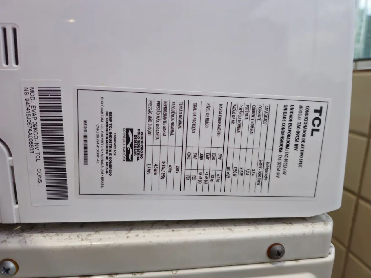 Ar condicionado tcl inverter - Foto 4