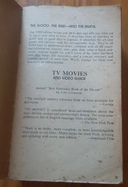 Guia de Filmes e Vídeo 1988 em Inglês - Foto 3