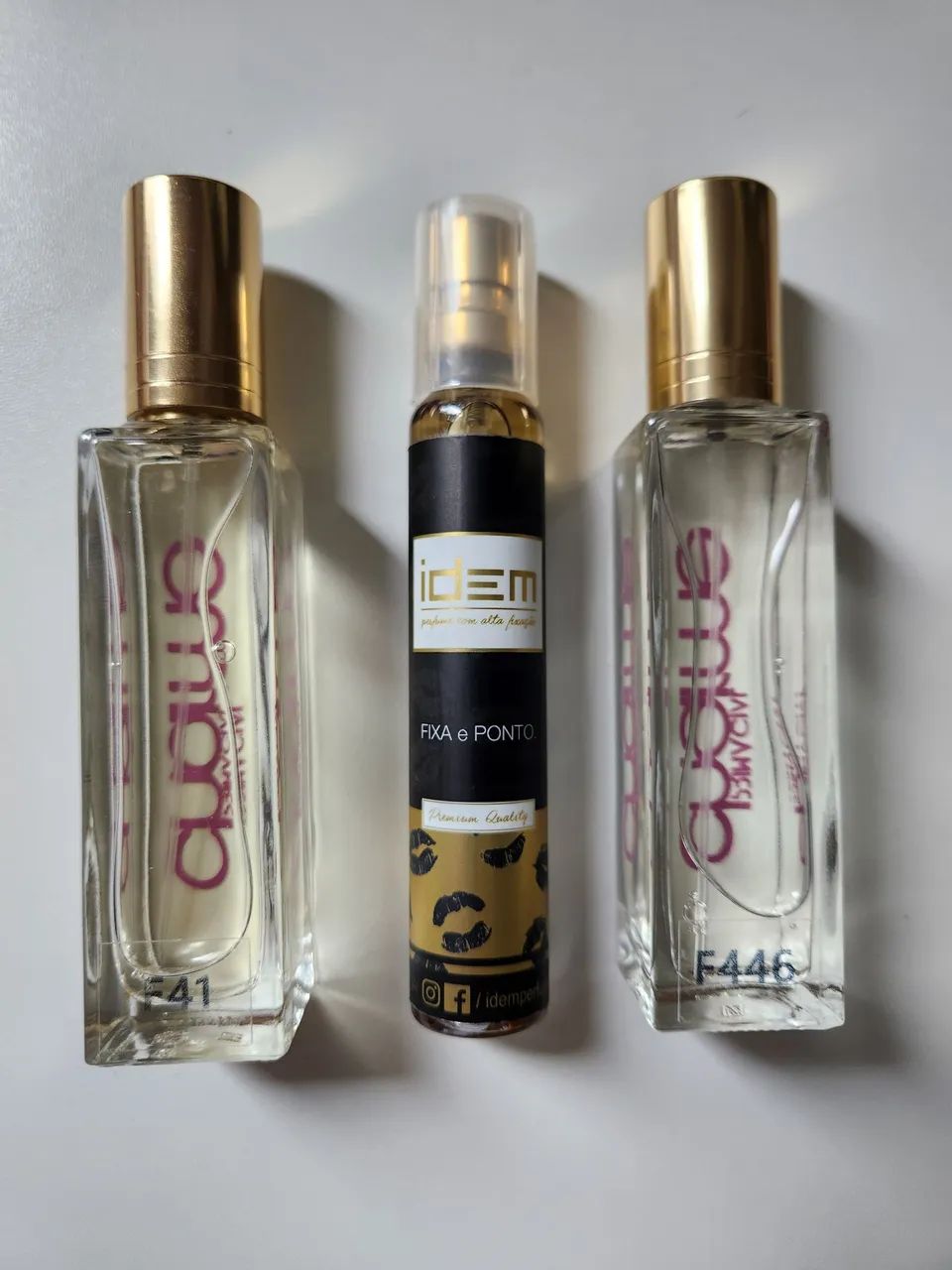 kit 3 perfumes inspirados jadore, miss dior e idole