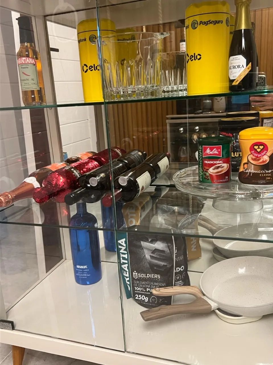 Cristaleira / bar