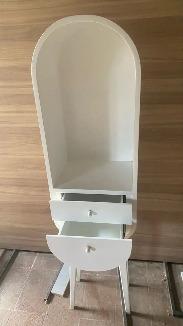 Armário Decorativo Branco - Foto 4