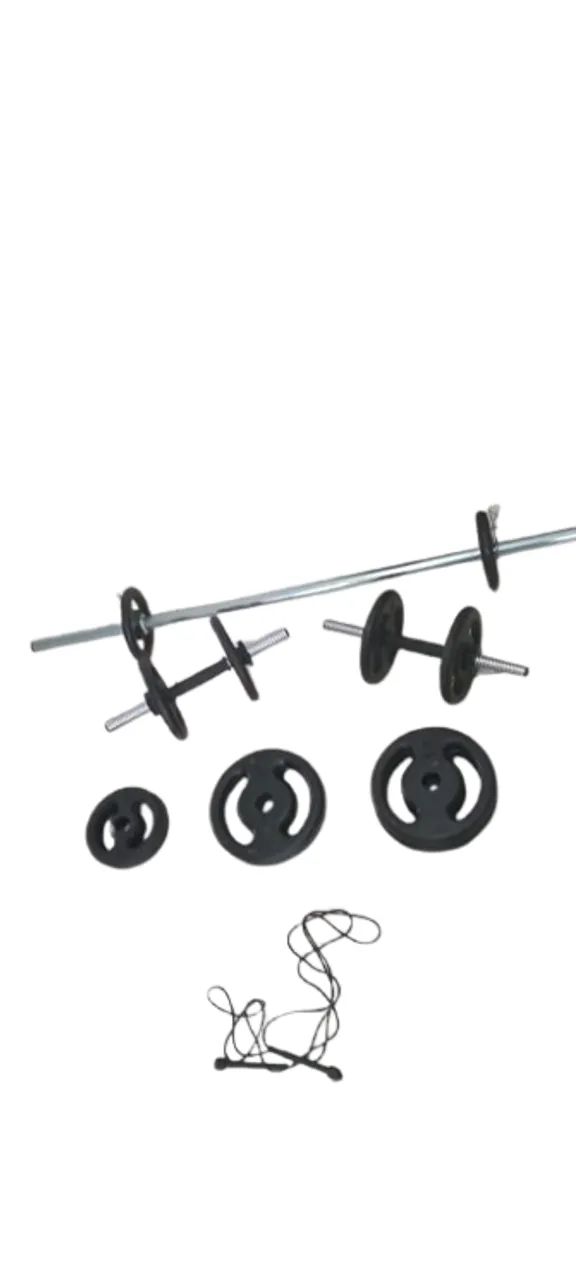 Barra + Halteres - Foto 3