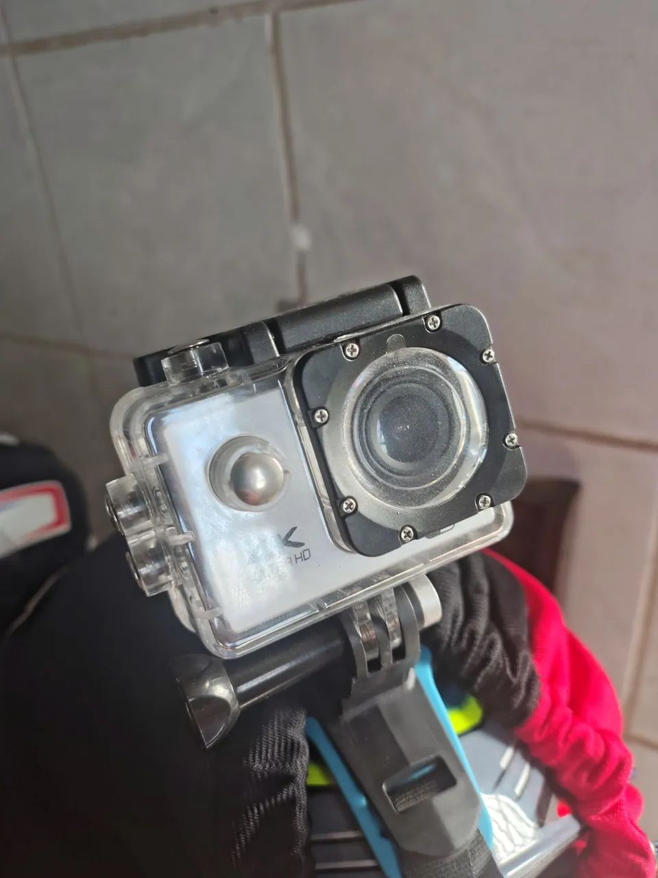 Câmera 4K Ultra HD com Acessórios para Moto. Só foi usada pra teste - Foto 5