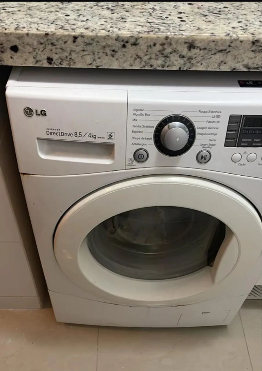 Máquina de Lavar LG Direct Drive