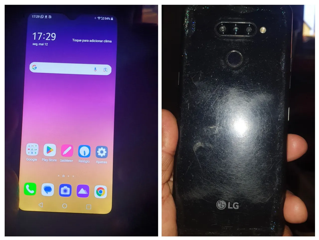 LG k50s