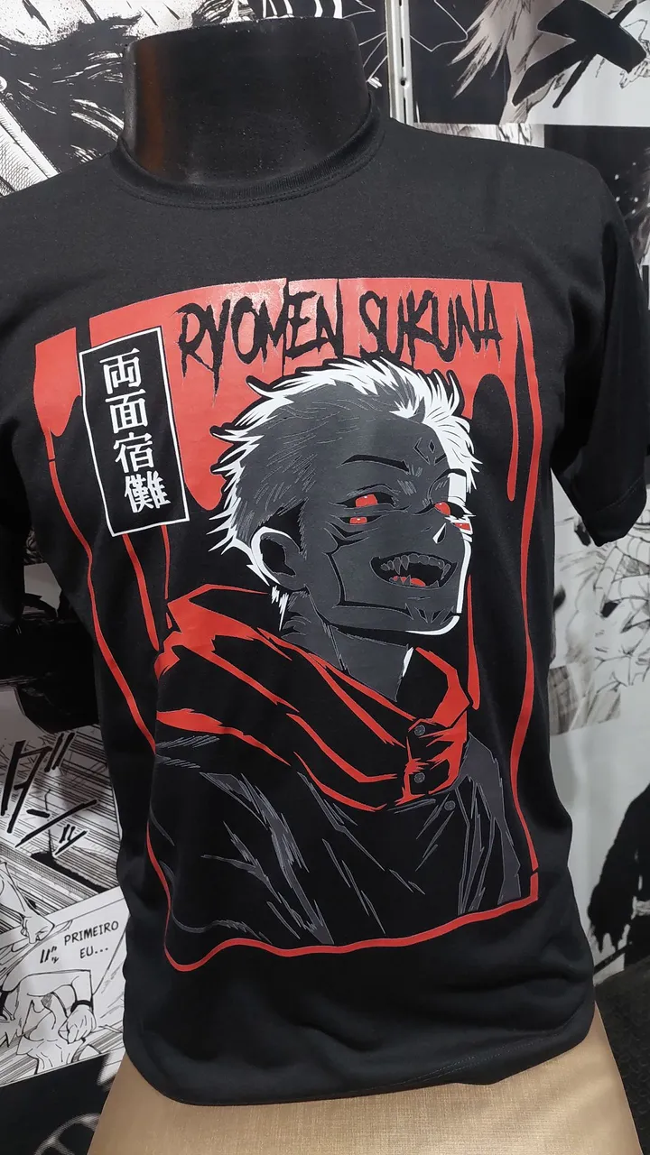 Camisetas Personalizadas de Animes ou a Arte que desejar