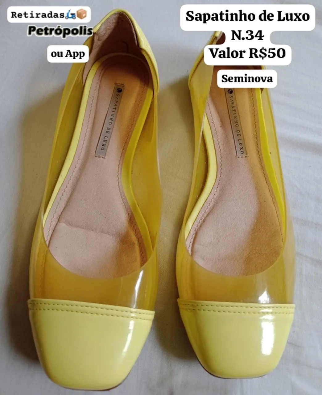 Sapatilha Sapatinho de Luxo N.34