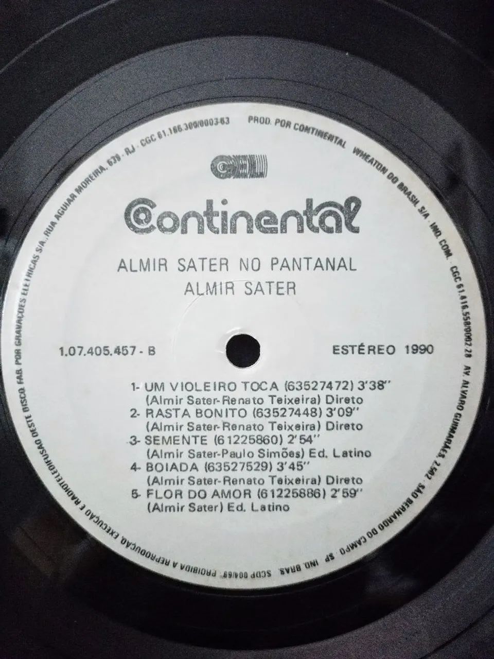 Vinil Almir Sater No Pantanal. - Foto 5