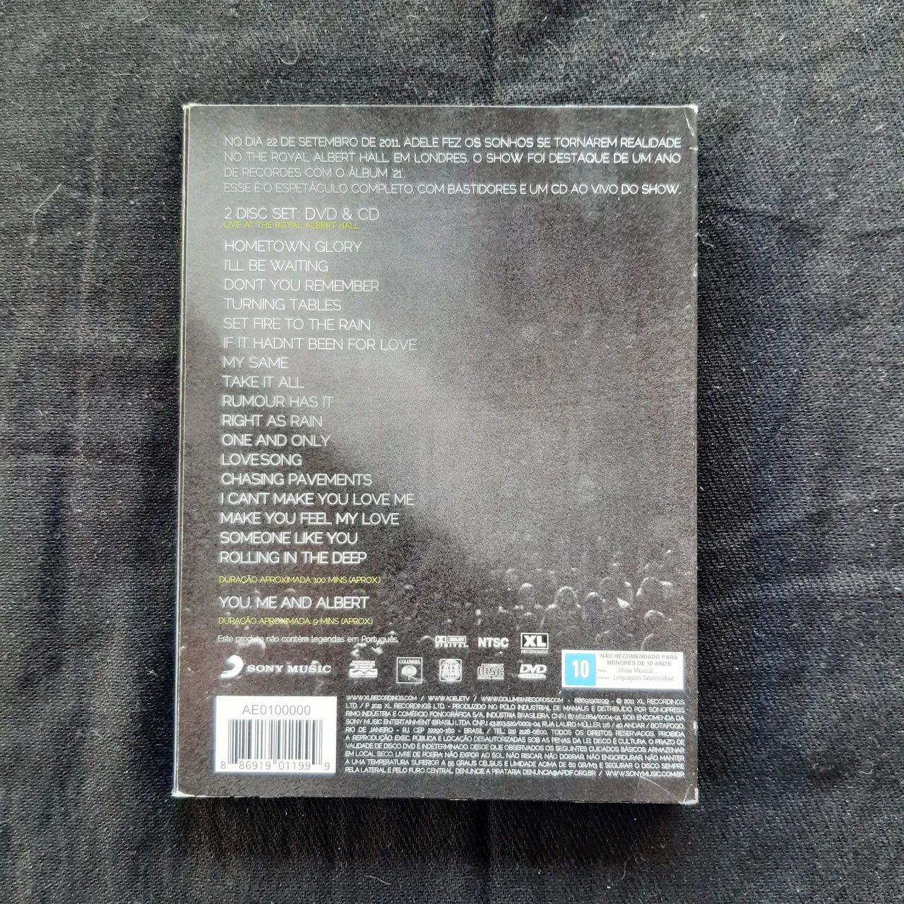 DVD e CD Adele - Live At The Royal Albert Hall - Foto 4