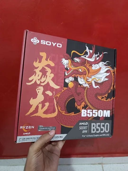 Placa Mãe SOYO B550M para AMD Ryzen - Foto 2
