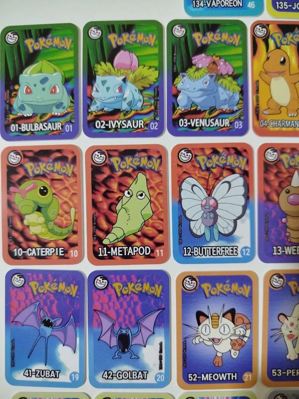 Cards pokémon Elmachips 2000 (Replicas)