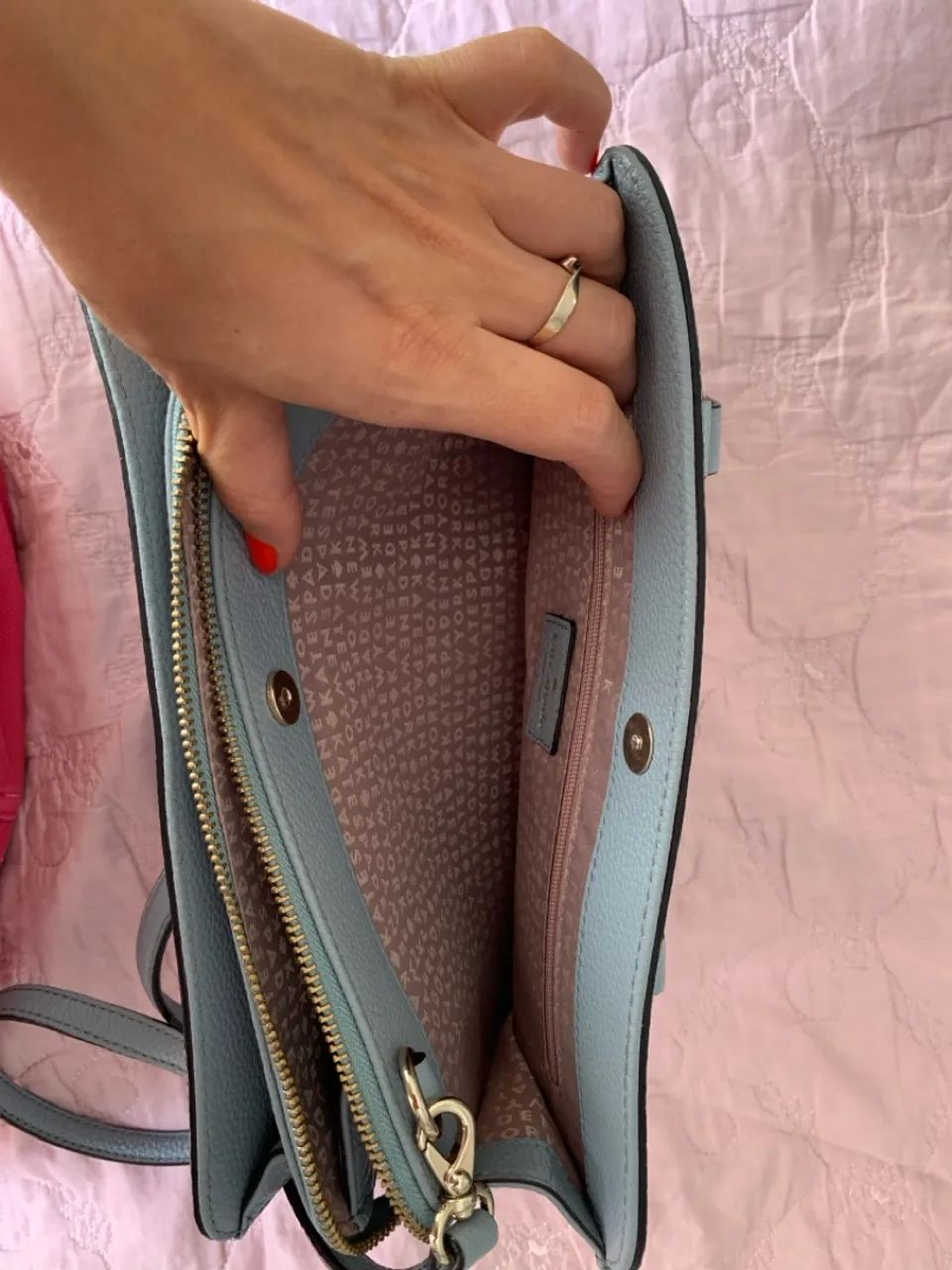 Bolsa Kate Spade Original - Azul Claro - Foto 4