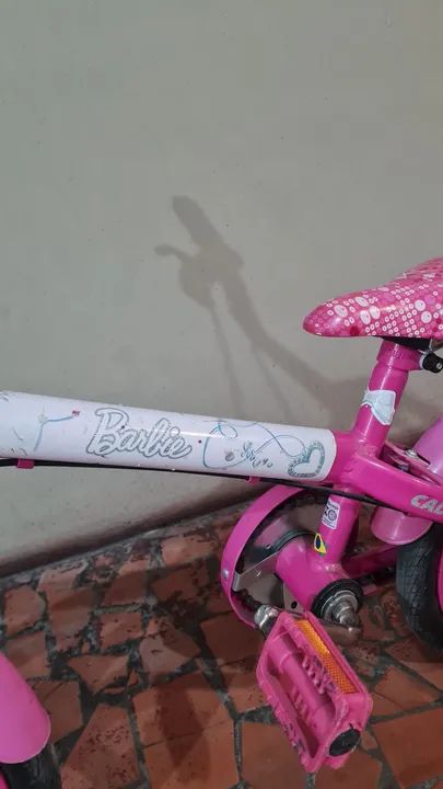 Bicicleta Caloi aro 16 com rodinha removível.  - Foto 3