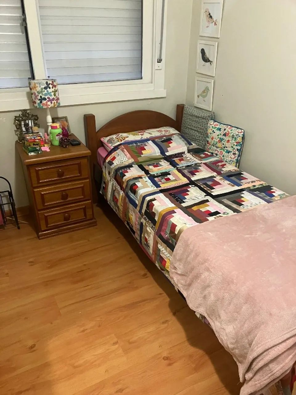 Cama de madeira maciça solteiro 64352819583234121