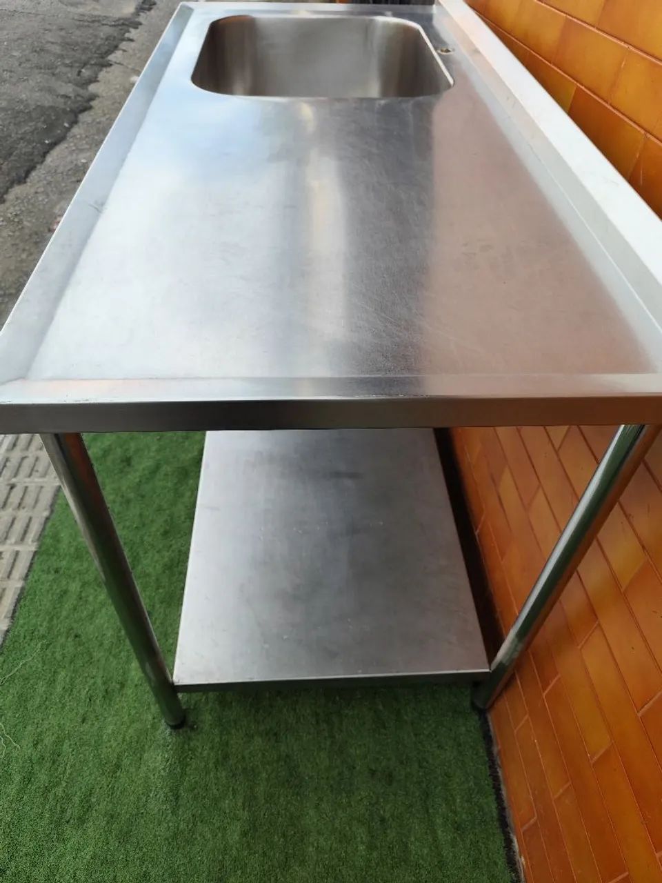 Pia Industrial em Inox Macom  - Foto 5
