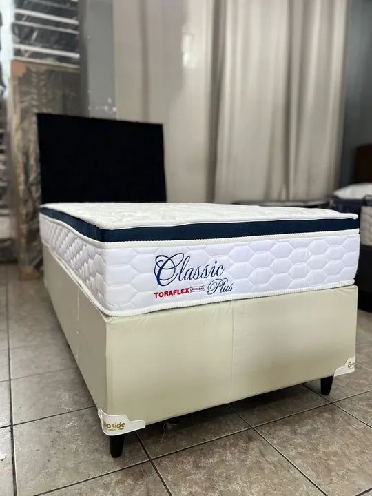 Colchão solteiro Classic - Toraflex - Novo - Foto 2