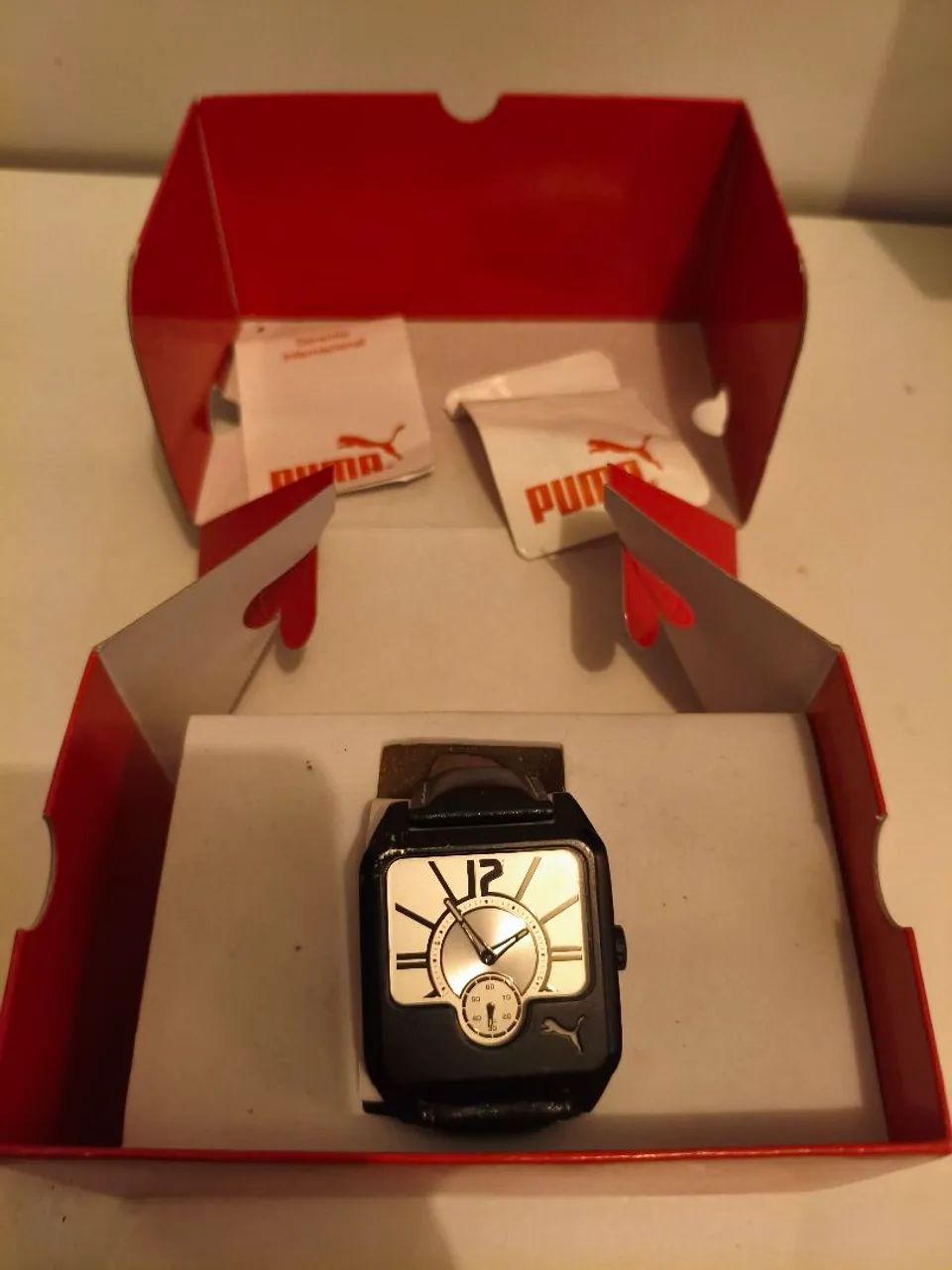 Relógio Puma Stardust Pulseira Couro - Foto 2