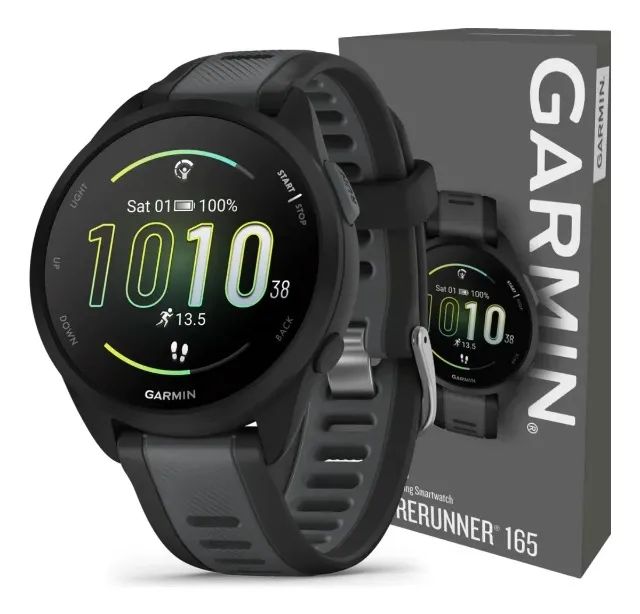Relógio Garmin Forerunner 165 Music Preto ou Branco. - Foto 4
