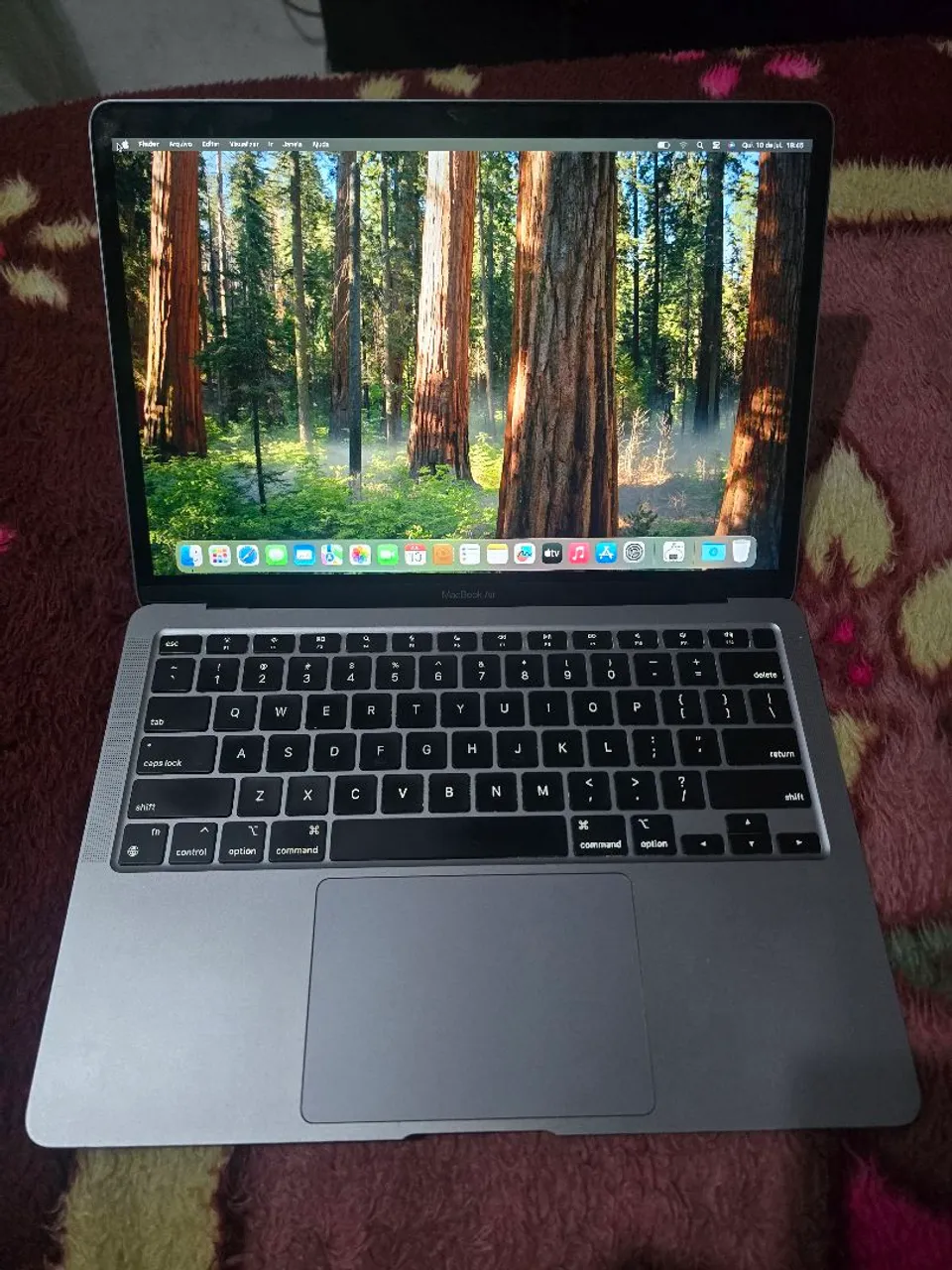 Apple macbook Air 13 ano 2020 A2337 m1 8gb 256ssd top