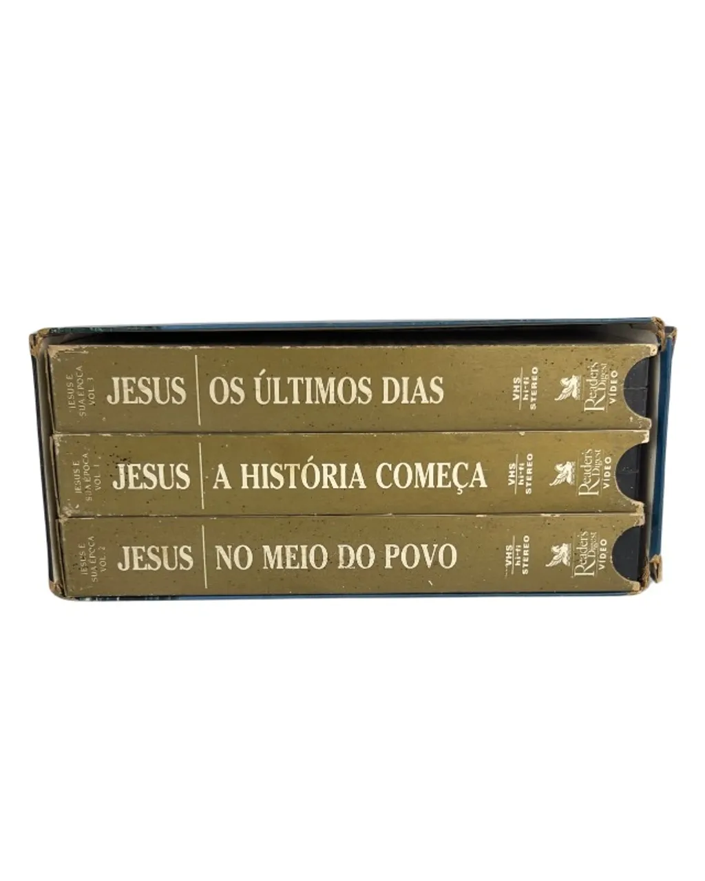 03 FITAS VHS "JESUS E SUA EPOCA"