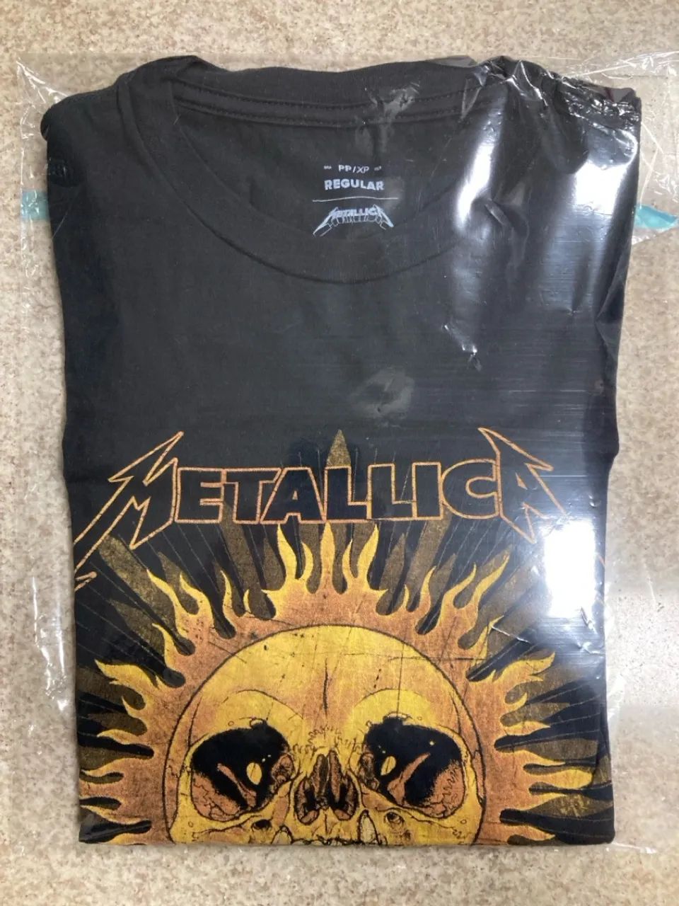 Camiseta do Metallica Masculina