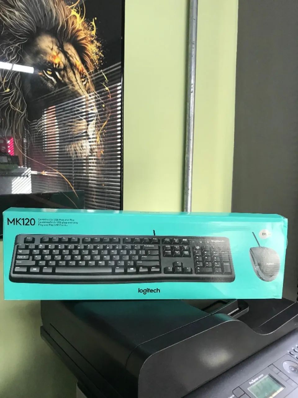 Teclado logitech MK120