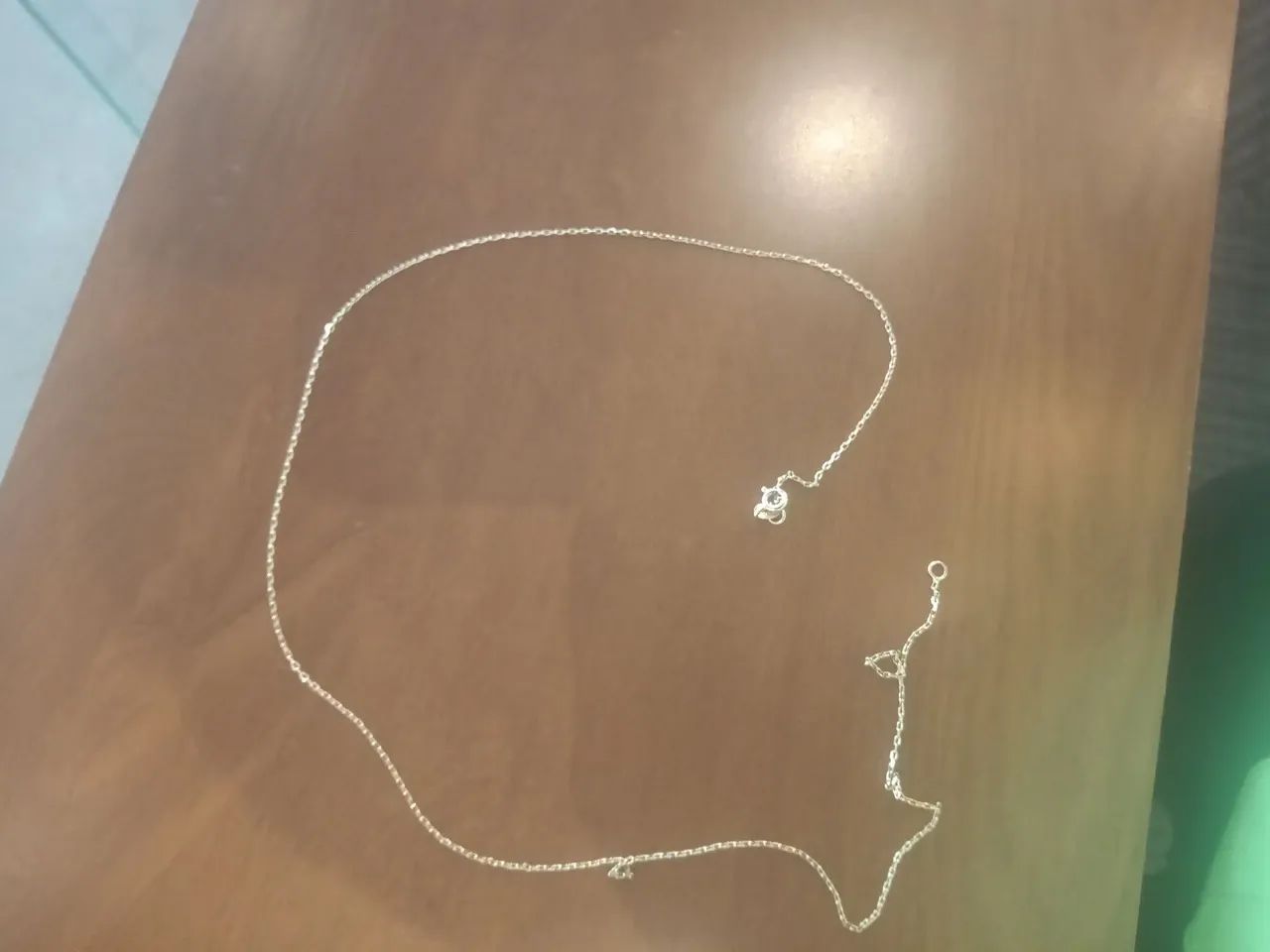 Cordao delicado com corrente fina magold.               Promoção de 289,00 por 150,00 - Foto 2