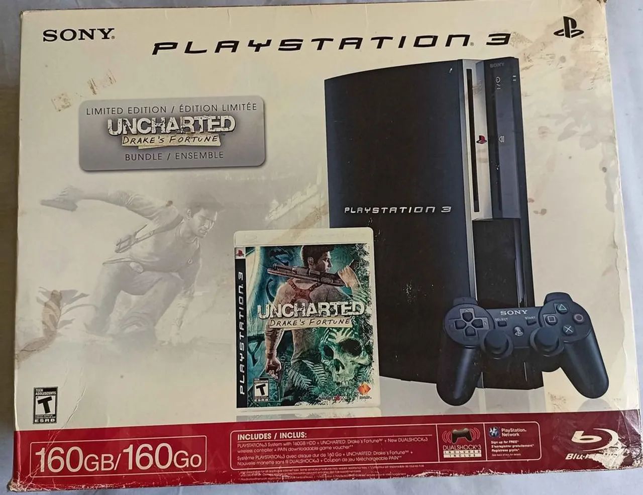 Sony PlayStation 3 Fat Standard 160gb na caixa (usado) - Consoles