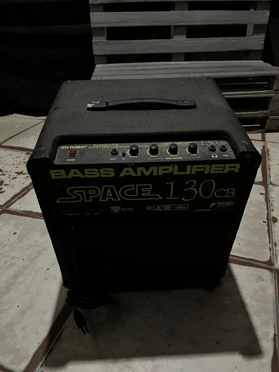amplificador meteoro space bass 130 para contrabaixo  - Foto 2