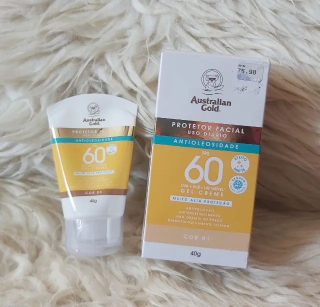 Novo protetor facial australian gold - Foto 2
