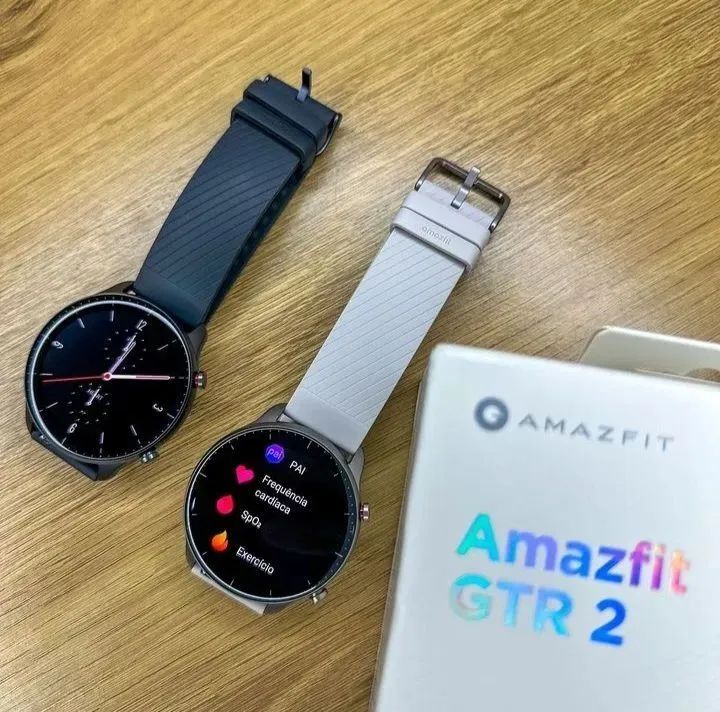 Relógio Amazfit Gtr 2 Lightning Grey - Lacrado  - Foto 5