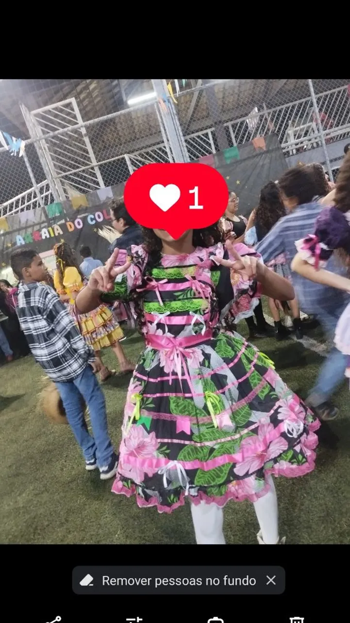 Vestido Festa Junina Infantil