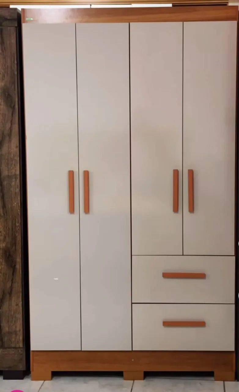 Guarda roupa solteiro sem espelho até 12x sem juros 