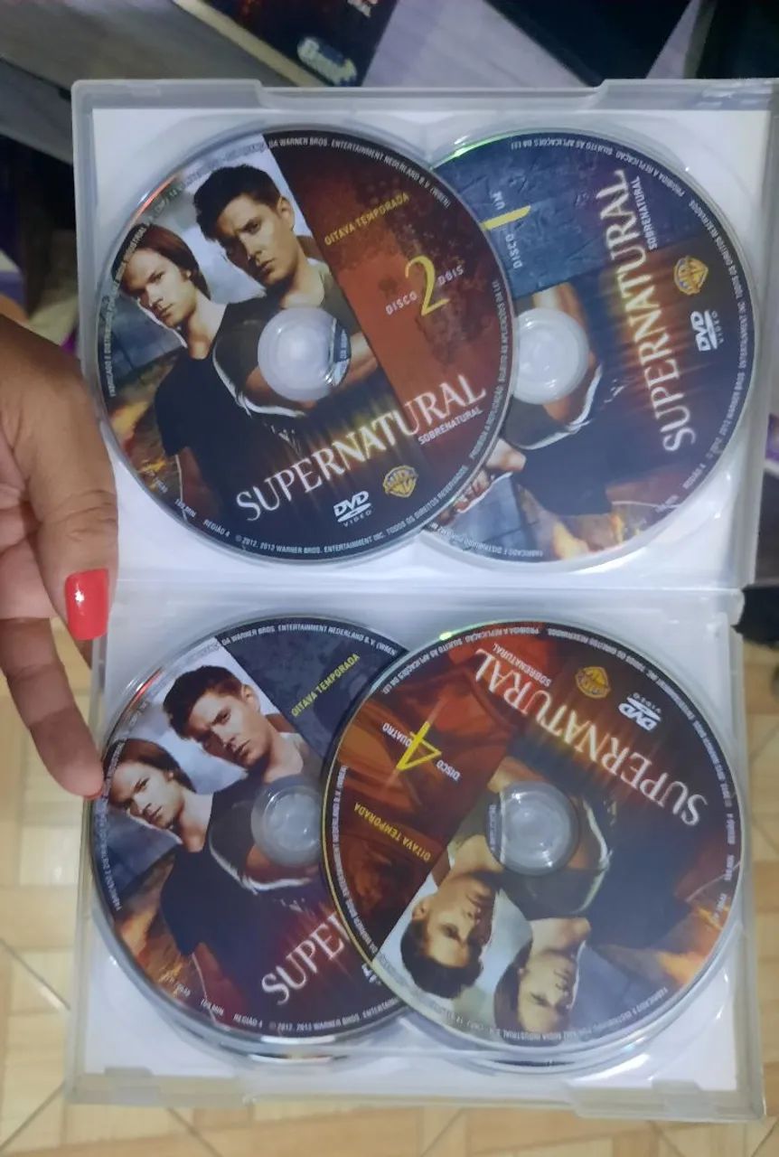 Box DVD Supernatural Temporada 8 completa  - Foto 3