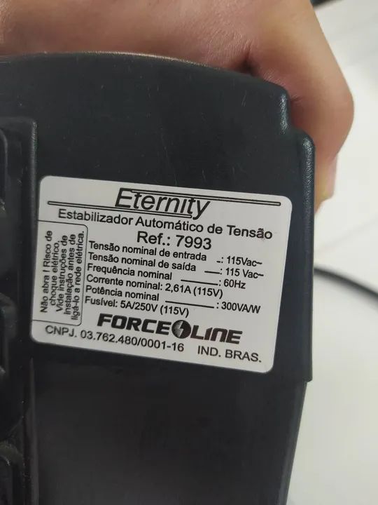 Estabilizador de Voltagem Eternity 600VA (Com defeito) - Foto 4