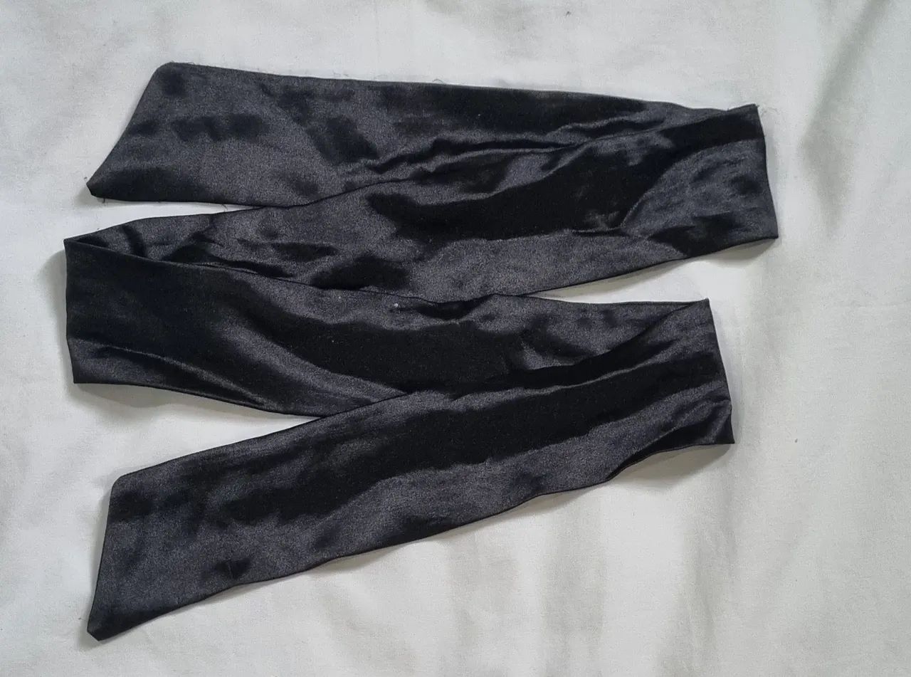 3 Lenços - Preto, Branco e Verde - Luxo! - Foto 3