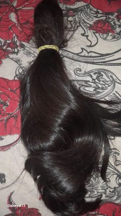 Cabelo humano virgem longo e sedoso - Foto 2
