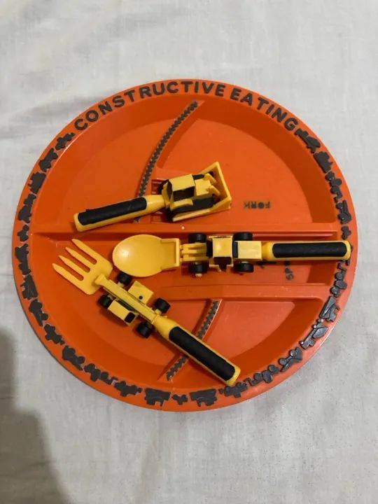 Conjunto de talheres infantil - Constructive Eating - Foto 2