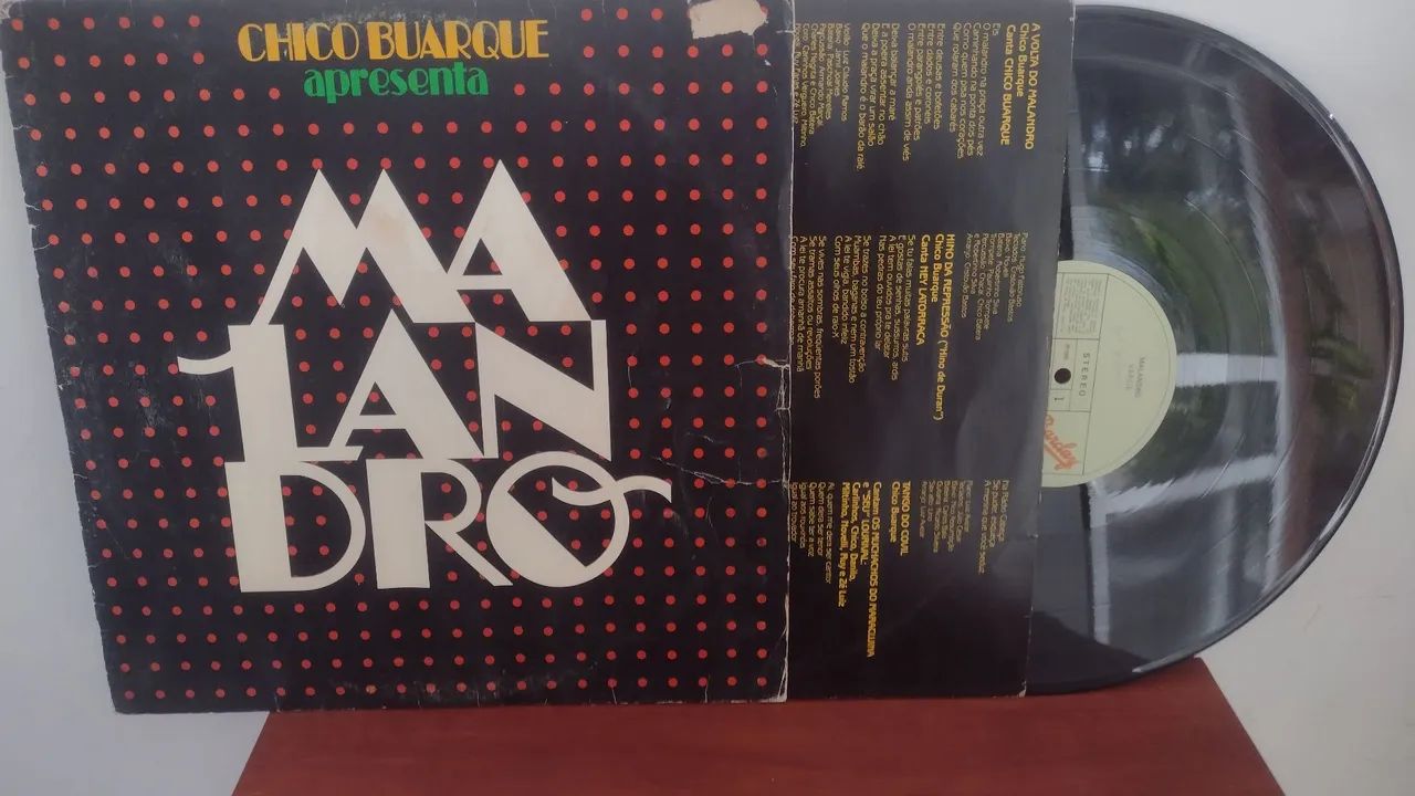 LP Chico Buarque - Malandro  - Foto 2