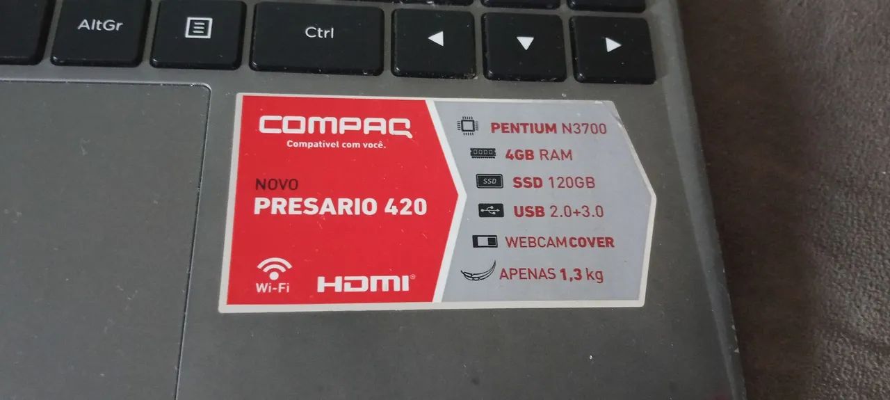 NOTEBOOK COMPAQ LEIA ANUNCIO - Foto 6