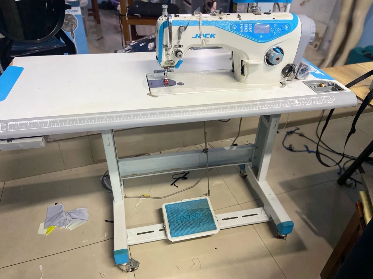 Máquina reta eletrônica jack - Foto 2