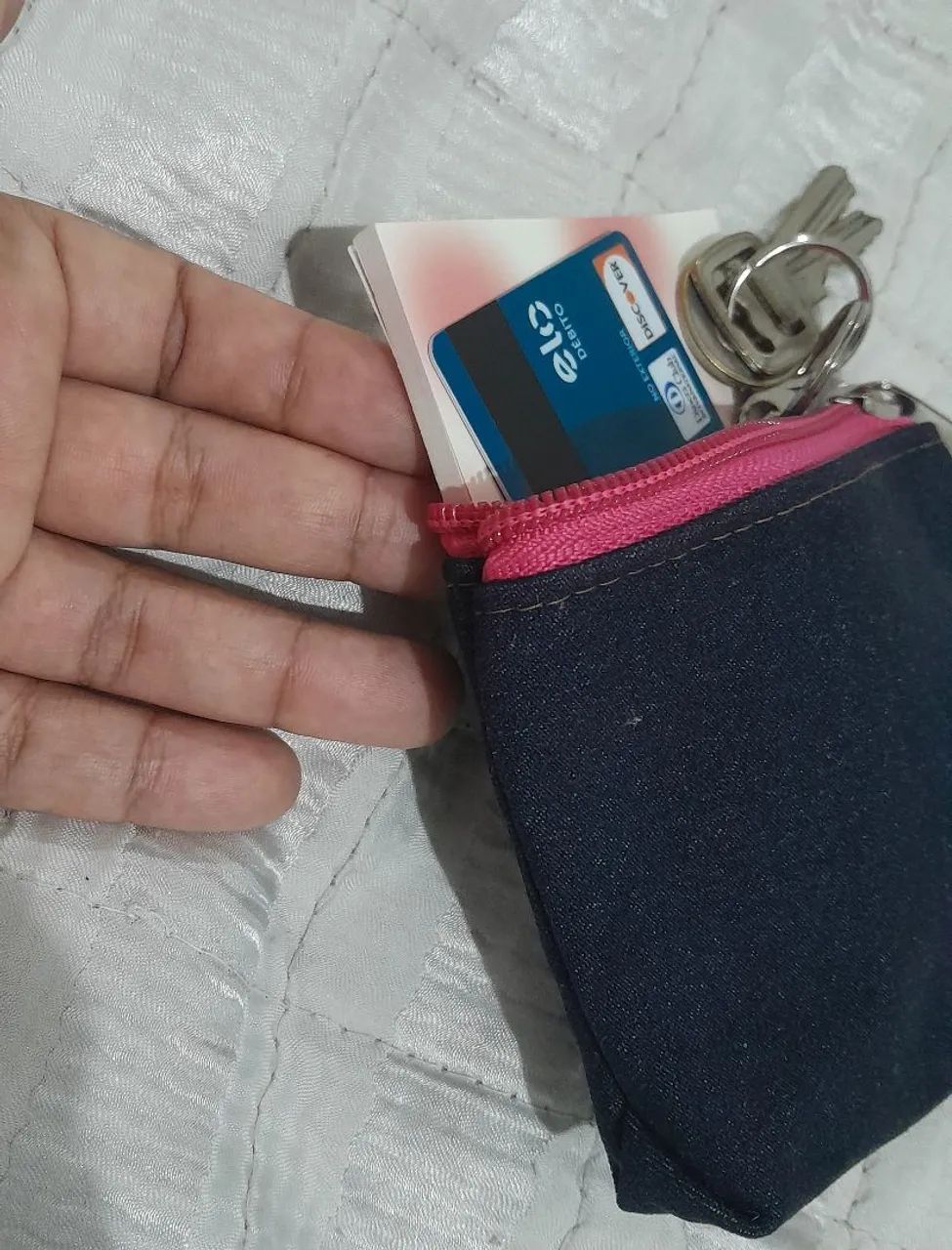 Kit revenda 20 moedeiros jeans - Foto 4