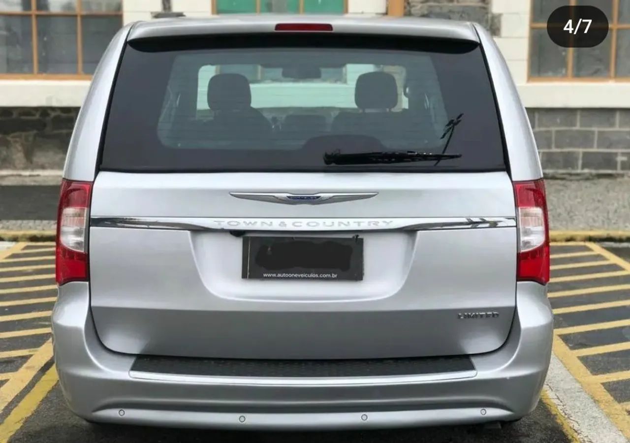 Chrysler Town Country Limited 3.6 Gasolina Completa Blindada Oportunidade  - Foto 4