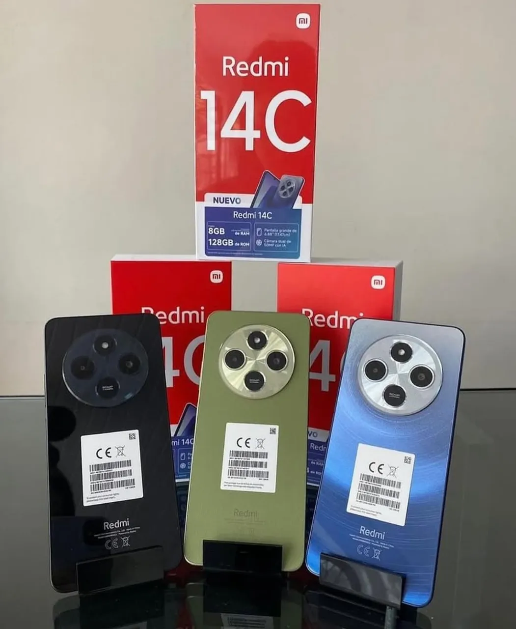 Celular Redmi 14c 128GB 08GB RAM Novo Capa e Película + Entrega Grátis